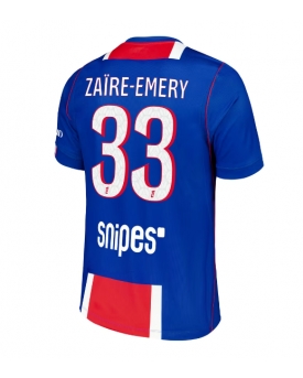 Billige Fotballdrakt Paris Saint-Germain Warren Zaire-Emery #33 Replika Hjemmedrakt 2026-27 Kortermet Billige Fotballdrakt Paris Saint-Germain Warren Zaire-Emery #33 Replika Hjemmedrakt 2026-27 Kortermet